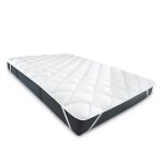Sur matelas 120 x 200 cm - surmatelas en microfibre - confort moelleux et réconfortant - matériaux hygiéniques ... Sur matelas 120 x 200 cm - surmatelas en microfibre - confort moelleux et réconfortant - matériaux hygiéniques ...