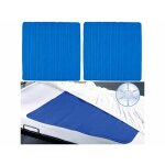 Sur - matelas rafra�chissant - newgen medicals - 90 x 90 cm - bleu - hydrogel polym�re - 1 personne