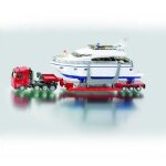 Surbaiss avec yacht - siku - man pour convoi exceptionnel - blanc / orange - a partir de 3 ans - enfant ...