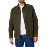 Surchemise en moleskine superdry homme vert - loose - manches longues - col chemise Surchemise en moleskine superdry homme vert - loose - manches longues - col chemise