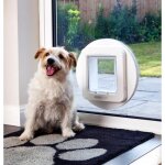 Sureflap grand adaptateur de montage pour chati�re � puce �lectronique blanc