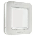 Sureflap grande chatière à puce électronique - blanc - 178 mm x 170 mm (mémorisation d?un maximum de ... Sureflap grande chatière à puce électronique - blanc - 178 mm x 170 mm (mémorisation d?un maximum de ...