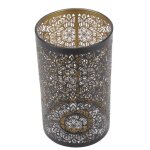 Surenhap abat - jour en m�tal abat - jour creux sculpture en m�tal motif circulaire cylindrique e27 e26 ...