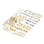 Surenhap accessoires de tresse de cheveux 80 pi�ces tresses de cheveux accessoires dreadlock multifonctionnels ...