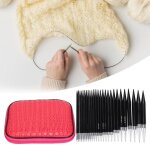 Surenhap aiguilles � tricoter circulaires ensemble daiguilles � tricoter interchangeables pour tricot ...