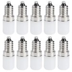 Surenhap ampoule � led 10pcs ampoule � bougie led ampoule � douille � vis pi�ces de rechange de lampe ...