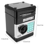 Tirelire lectronique - surenhap - modle carr - mot de passe - plastique abs - 135x135x20 cm