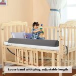 Surenhap barrire de lit pour bb garde - corps gonflable pour berceau de bb 2 pices pare - chocs ...