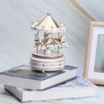 Surenhap cadeau de carrousel bote  musique mange cadeau carrousel nol mariage anniversaire dcoration ...