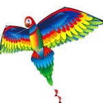 Surenhap cerfs - volants pour d�butants faciles � piloter cerf - volant perroquet 3d facile � piloter ...