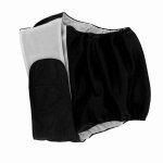 Surenhap couche lavable adulte r�glable en tissu noir xl absorption haute anti - fuites id�al incontinence ...