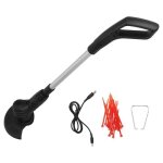 Tondeuse à gazon Électrique surenhap - coupe - bordure - fil rechargeable usb - noir et argent - 37 - ... Tondeuse à gazon Électrique surenhap - coupe - bordure - fil rechargeable usb - noir et argent - 37 - ...