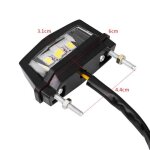 Surenhap clairage de la plaque dimmatriculation 12v feu arrire de plaque dimmatriculation  led de ...