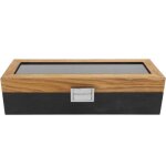 Surenhap tui de montre bote de montre tui daffichage en bois massif  6 emplacements organisateur ...