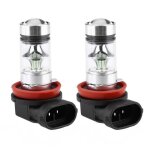 Surenhap feu antibrouillard 2x h8 h11 8000k bleu glace 100w led kit dampoules de voiture antibrouillard ... Surenhap feu antibrouillard 2x h8 h11 8000k bleu glace 100w led kit dampoules de voiture antibrouillard ...