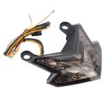 Surenhap feu arrire led pour moto led feu arrire de moto lampe frein clignotant pour kawasaki z800 ...