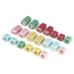Surenhap fusible automatique ensemble de fusibles rectangulaires 20 pi�ces fusible de tableau de bord ...