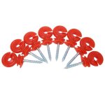 Surenhap isolateurs de fil de clôture électrique 50pcs isolateur de clôture à visser isolateurs de clôture ... Surenhap isolateurs de fil de clôture électrique 50pcs isolateur de clôture à visser isolateurs de clôture ...