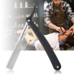 Rasoir de barbier - surenhap - lame droite - antirouille - manche antidrapant - durable