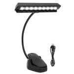 Surenhap lumire de pupitre de musique de led lampes de pupitre led lampe de bureau usb rechargeable ...