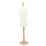 Surenhap mannequin de robe forme de robe de corps masculin avec support mannequin denseignement torse ...