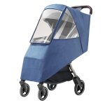 Surenhap manteau impermable pour poussette housse de pluie universelle pour poussette protection puericulture ...