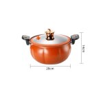 Micro - autocuiseur - surenhap - surenhap - 8l - antiadh�sif - compatible gaz - facile � nettoyer