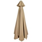 Toile de parapluie de remplacement - surenhap - 300 cm - imperméable - protection uv - 8 côtes Toile de parapluie de remplacement - surenhap - 300 cm - imperméable - protection uv - 8 côtes