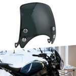 Surenhap pare?brise de moto dflecteur de vent universel pc pour pare - brise de moto rtro pour phare ...