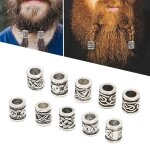 Surenhap perles de barbe viking 10 pièces viking barbe perles alliage antique norse dreadlock perles ... Surenhap perles de barbe viking 10 pièces viking barbe perles alliage antique norse dreadlock perles ...