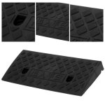 Surenhap rampe de pente rampe de trottoir plastique rampe de seuil portable Épaisseur 5cm pour voiture ... Surenhap rampe de pente rampe de trottoir plastique rampe de seuil portable Épaisseur 5cm pour voiture ...