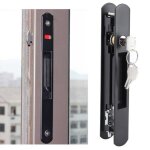 Surenhap serrure de porte serrure  crochet pour fentre de porte coulissante loquet de verrouillage ...