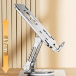 Surenhap support de bureau pour tablette support de tablette rotatif et pliable en alliage daluminium ...