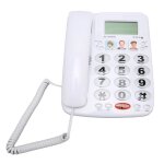 Surenhap tlphones fixes tlphone filaire double port son clair rappel du dernier numro fonction de ...