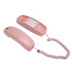 Surenhap t�l�phone fixe pour la maison t�l�phone filaire montable au mur avec gros bouton de contr�le ...