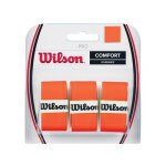 Surgrip - wilson - pro overgrip - orange fluo - lot de 3 - confort optimal Surgrip - wilson - pro overgrip - orange fluo - lot de 3 - confort optimal