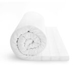 Surmatelas 160x200 - sur - matelas en mousse froide confort - housse en tissu doubl� - soutien �quilibr� ...