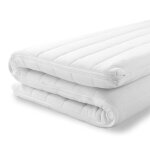 Surmatelas 90x190 cm - sur matelas en mousse froide - 5 cm d�paisseur - housse microfibre lavable - mat�riaux ...