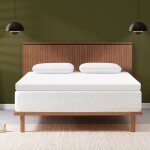 Surmatelas - hypnia - bambou - 140 x 190 cm - 8 cm m�moire de forme - d�houssable
