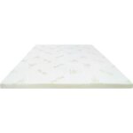 Surmatelas 140 x 190 cm luxe mémoire de forme coutil aloe vera ép. 5cm - laceto de naturea Surmatelas 140 x 190 cm luxe mémoire de forme coutil aloe vera ép. 5cm - laceto de naturea