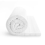 Surmatelas en mousse - sur matelas 180x200 - grand confort - surmatelas ergonomique - hauteur 5cm - d�houssabl ...