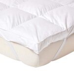 Surmatelas - plumes doie - tr�s �pais - 140 x 190 cm - anti - acarien - hypoallerg�nique