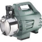 Surpresseur automatique domestique - metabo - hwa 3500 inox - 1100 w - 3500 l / h - arrosage de jardin ...