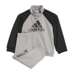Survtement bb - adidas - essentials printed - gris - manches longues - respirant