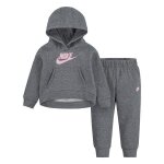Survêtement bébé fille nike club fleece - carbon heather - 2 ans Survêtement bébé fille nike club fleece - carbon heather - 2 ans