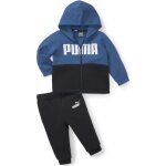 Survtement bb puma minicats colorblock - noir