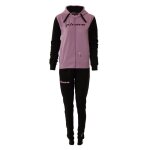 Survtement  capuche femme givova 103 - morada / black - l - football - indoor - manches longues - respirant ...