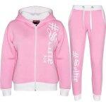 Survtement  capuche pour filles avec impression selfie - rose - manches longues - 5 - 13 ans