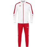 Surv�tement dentrainement femme jako power - blanc / rouge - manches longues - multisport - indoor - ...