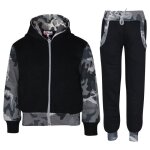 Surv�tement enfant camouflage unisexe - haut et bas jogging costume 2 - 14 ans